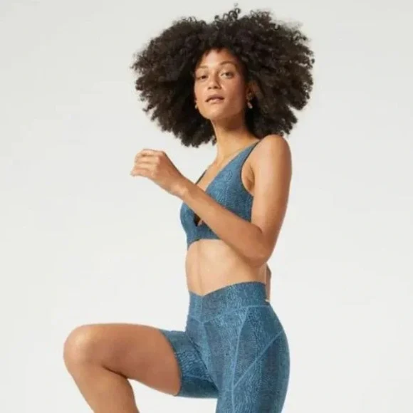 L*Space Printed Do The Twist Bra, let's croc about it - Picture 7 of 7